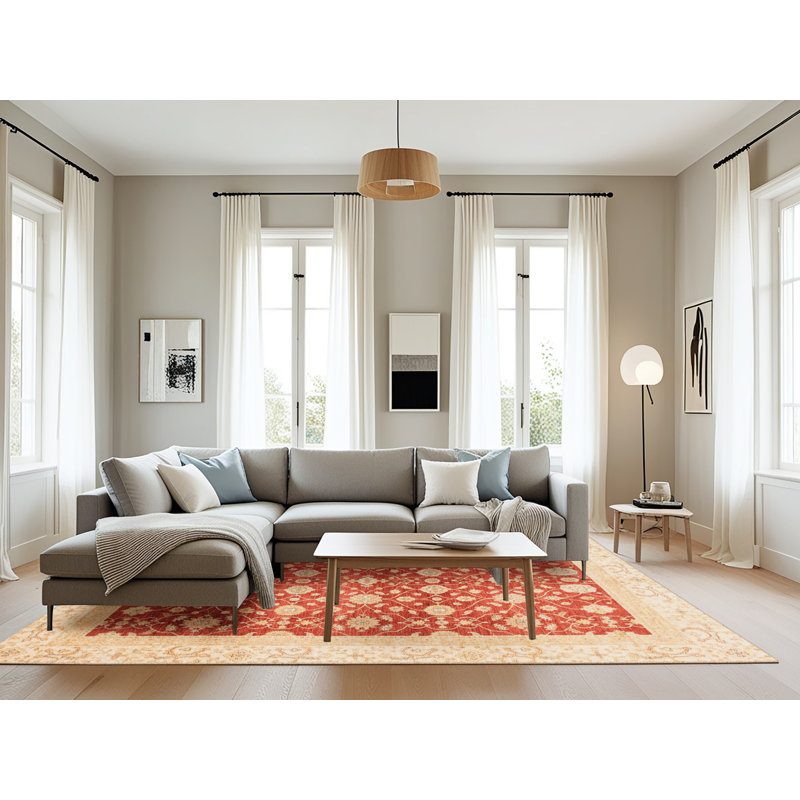 Tapis abstrait moderne 4050, Rectangle 8 pi x 12 pi
