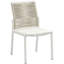 Chaise d'appoint de patio avec coussin Ivette-84461703-84461702