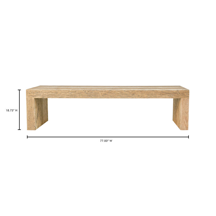 Adams Solid Wood Bench