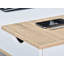 Theta Metal Base Writing Desk-1501071837-1501071836