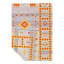 Southwestern Area Rug in Light Blue