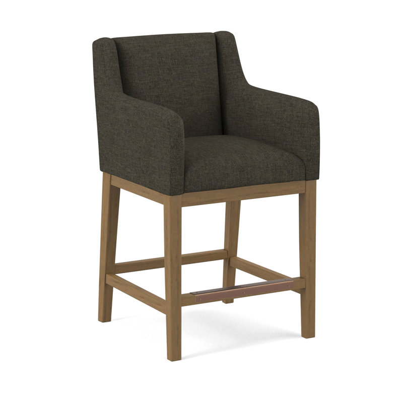 Upholstered Stool, 61471-88, Beachwood