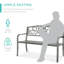 Banc en acier-1298825245