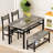 4 - Person Four Leg Dining Set-1424833198