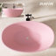 63 po X 38 po Baignoire de trempage autoportante en acrylique en rose mat avec drain en chrome poli-121903785