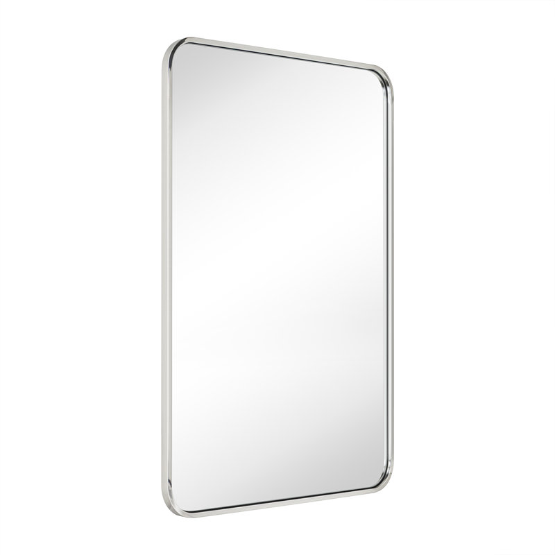 Miroir de salle de bain Aria, 40 po x 24 po, Chrome chrome