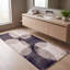 Tapis Fennel2 Modern Circles géométriques gris et noir, lavable à la machine, antidérapant, à poils courts, pour l'intérieur et l'extérieur, adapté aux animaux domestiques, idéal pour le salon, la chambre, la salle à manger, l'entrée, le corridor ou le bureau.-1628459318