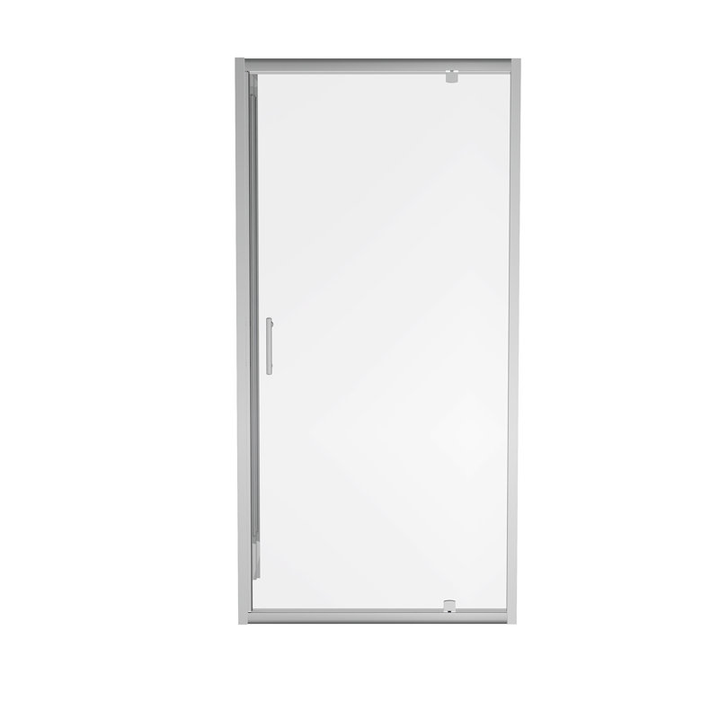 Severio Bathroom 1000mm Pivot Door Shower Enclosure with 700mm Side Panel, Chrome