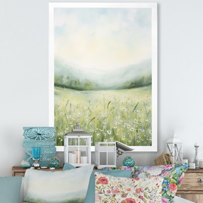 " Meadow Scenery Minimalism Serenity "