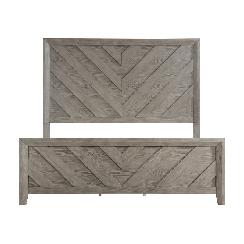 Silas Solid Wood Bed Frame, Queen