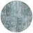 Machine Washable Indoor/Outdoor Cinead ACN1715 Teal Rug-104848120