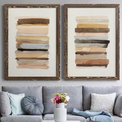 " Arid Layers I " 2 - Pieces