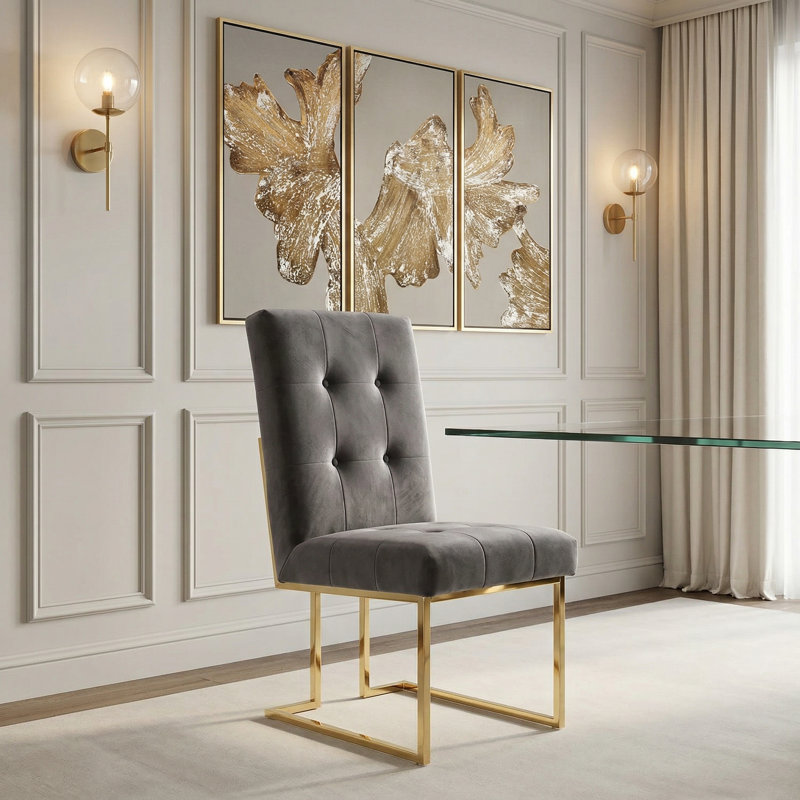 Chaise rembourrée Frisina