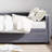 L-Shaped Upholstered Platform Bed with Storage and Drawers-746822458