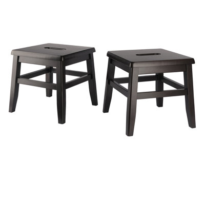 Tabouret d'appoint en bois massif Mariani