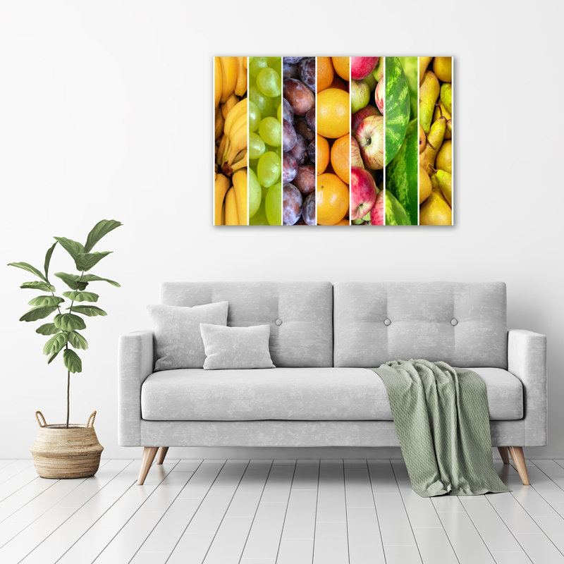 Fruits - Wrapped Canvas Print