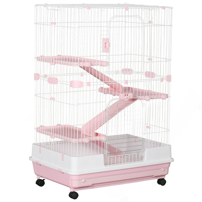 Cage à lapin avec roulettes Rabbit Hut