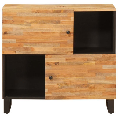 Solid Wood Rectangle Accent Cabinet