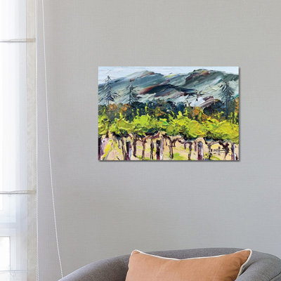 Folktale Winery by Lisa Elley - Wrapped Canvas Painting