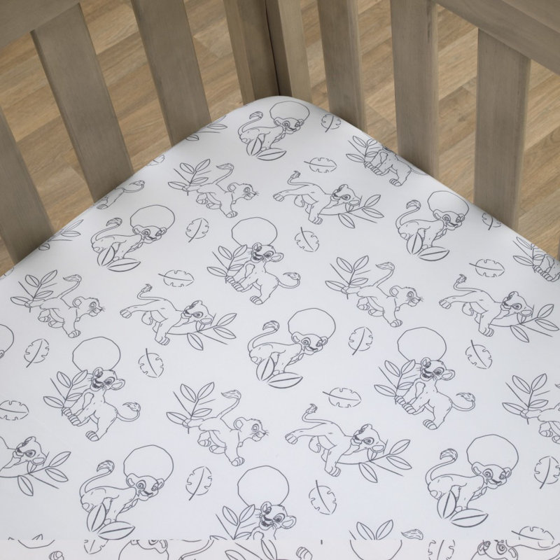 Drap-housse pour lit de bébé NoJo Disney