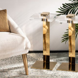 Pervis Pedestal End Table Set