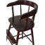 Fauteuil blanc pour enfant Whitewood Industries-1096995201