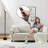 Lakina Dimmable LED  Torchiere Floor Lamp with Adjustable Head