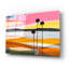  «Where The Palms Sway 1» par Jan Weiss, art mural en verre acrylique, 24 po x 16 po-589634884