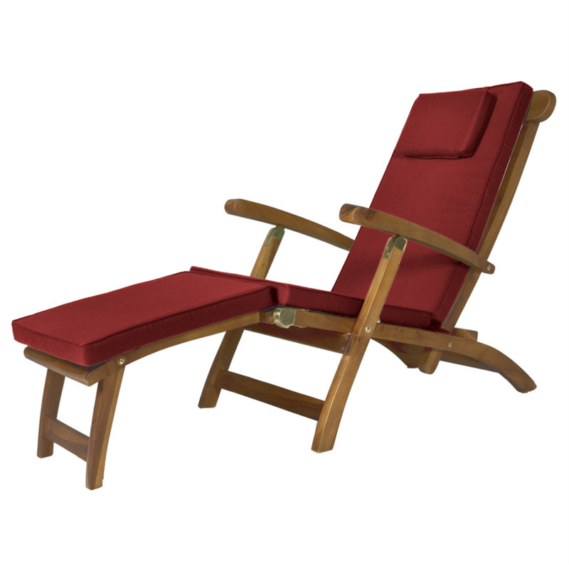 Fauteuil vapeur 5 positions Java, Rouge