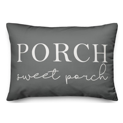  Coussin intérieur / extérieur Porch Sweet Porch