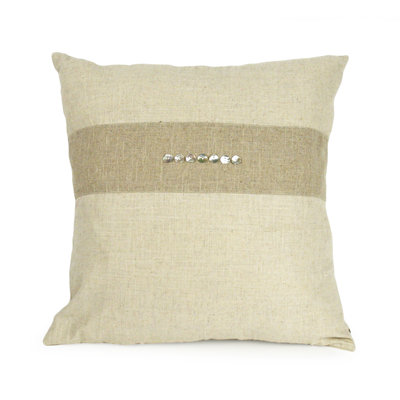 Linen Square Pillow Cover & Insert