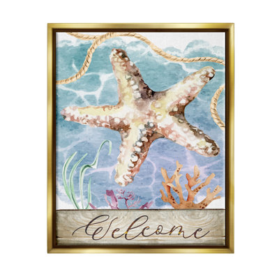 " Aquatic Beach Welcome Starfish "