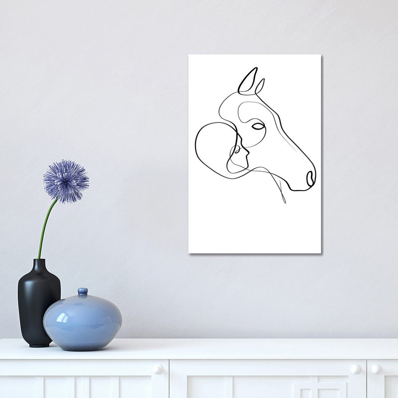 Steady Hearts by Dane Khy - Wrapped Canvas Gallery-Wrapped Canvas Giclée, 30.48 cm H x 45.72 cm W
