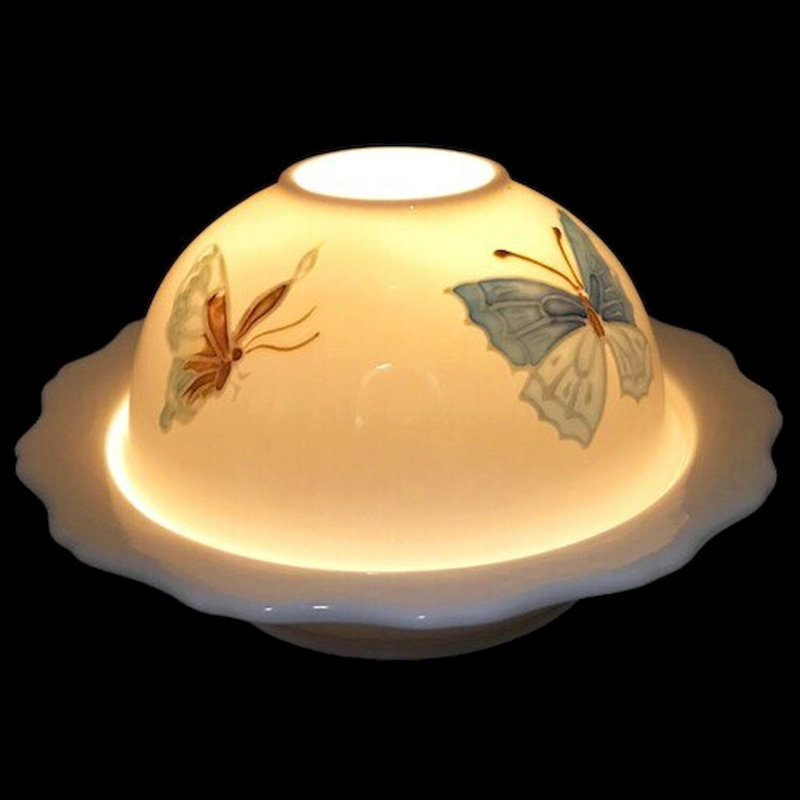 Photophore de table 4,5 po en porcelaine