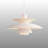 Cruz White Pendant Light