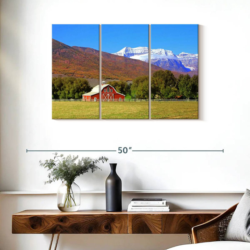 Barn In Utah, 24" H x 38" W