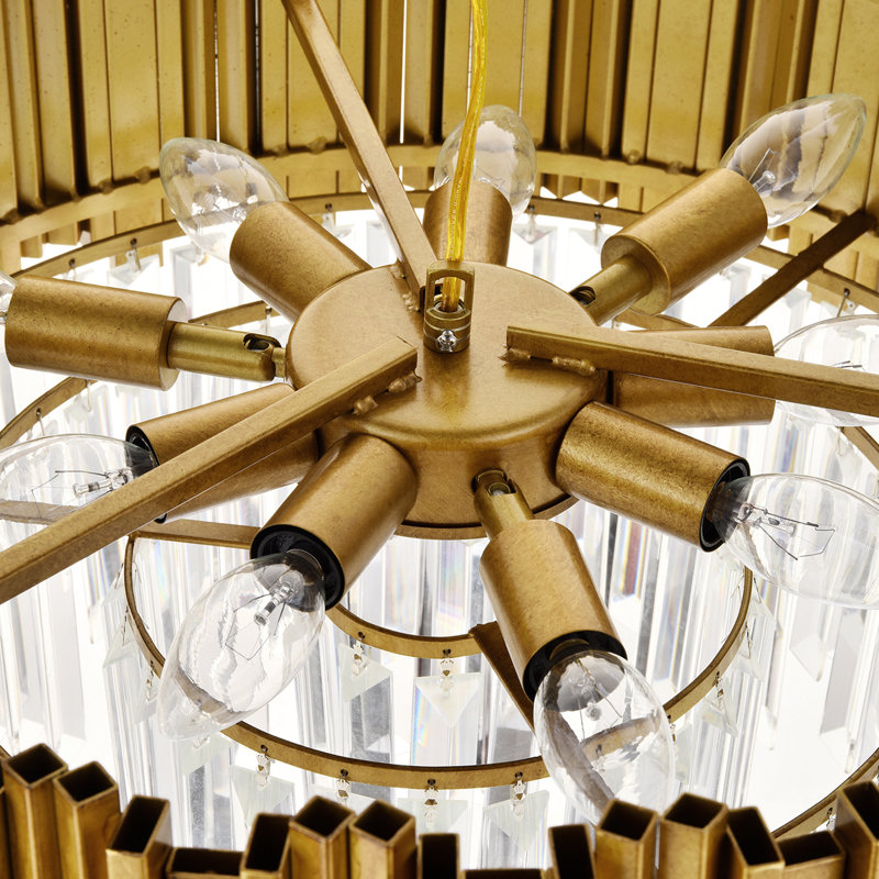 Mamuna 9 - Light Dimmable Tiered Chandelier