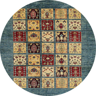 Wool Abstract Indoor Rug