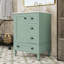 Meuble-lavabo autoportant moderne avec lavabo en céramique durable, rangement spacieux et tiroirs à fermeture en douceur-12352607