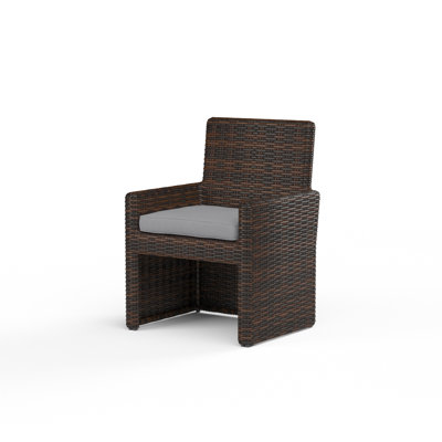 Naomie Patio Dining Chair with Sunbrella® Cushion