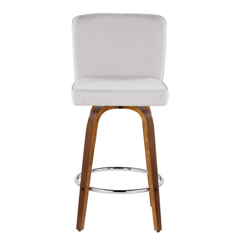 Henry Fixed-Height Counter Stool - Set Of 2, Grey