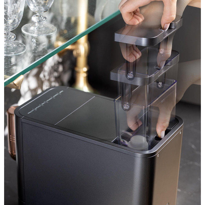Café AFFETTO Automatic Espresso Machine + Frother, Matte Black