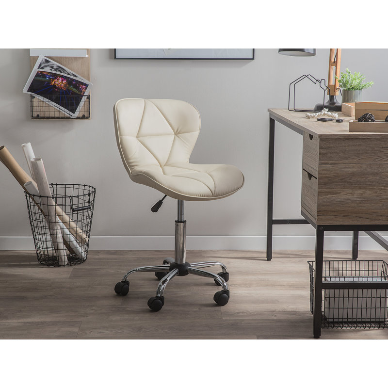 Retherford Office Chair, Beige