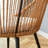 2 - Person Outdoor Seating Group with Rattan Swivel Chairs and Round Coffee Table