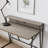 Emillio Metal Base Writing Desk-1139237966