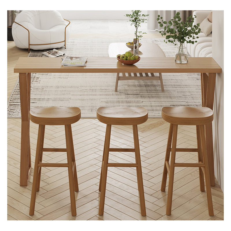Table de bar Nordic Minimalist, H 41,34 po x L 62,99 po x l 15,75 po
