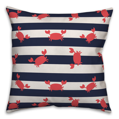  Coussin décoratif intérieur / extérieur Crabby Stripes