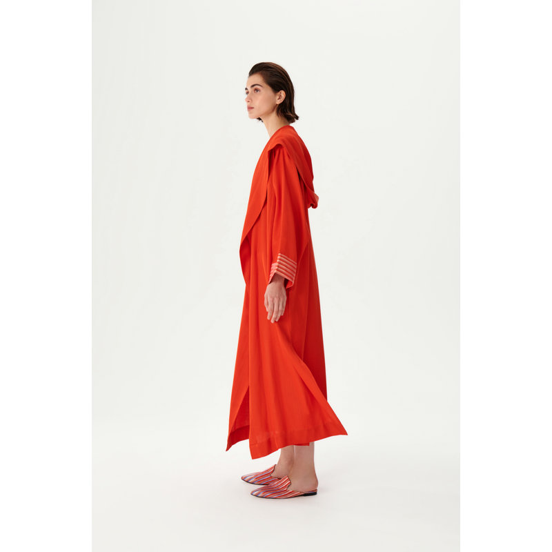 Hoody Kimono Orange