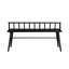 Banc en bois à dossier bas 47 po Margr-1391564557