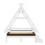 Lit plateforme double avec escalier-131006941